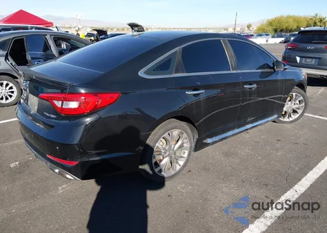 2016 Hyundai Sonata Limited 2.0T z USA, uszkodzony, nr VIN 5NPE34AB7GH415575